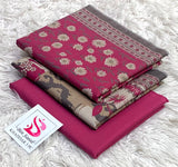 BIN SAEED-3PC KHADDAR PRINTED SHIRT WITH KHADDAR PRINTED DUPATTA AND PRINT TROUSER