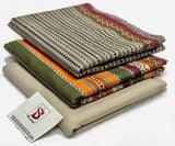 BIN SAEED-3PC KHADDAR PRINTED SHIRT WITH KHADDAR PRINTED DUPATTA AND PRINT TROUSER
