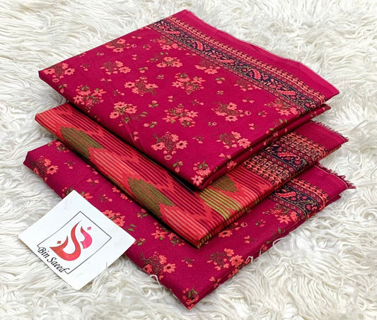 BIN SAEED LAWN COLLECTION  100% ORIGINAL