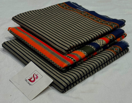 BIN SAEED-3PC KHADDAR PRINTED SHIRT WITH KHADDAR PRINTED DUPATTA AND PRINT TROUSER