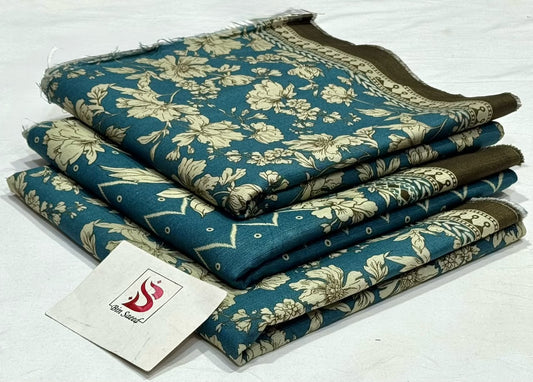 BIN SAEED-3PC KHADDAR PRINTED SHIRT WITH KHADDAR PRINTED DUPATTA AND PRINT TROUSER