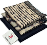 BIN SAEED-3PC KHADDAR PRINTED SHIRT WITH KHADDAR PRINTED DUPATTA AND PRINT TROUSER